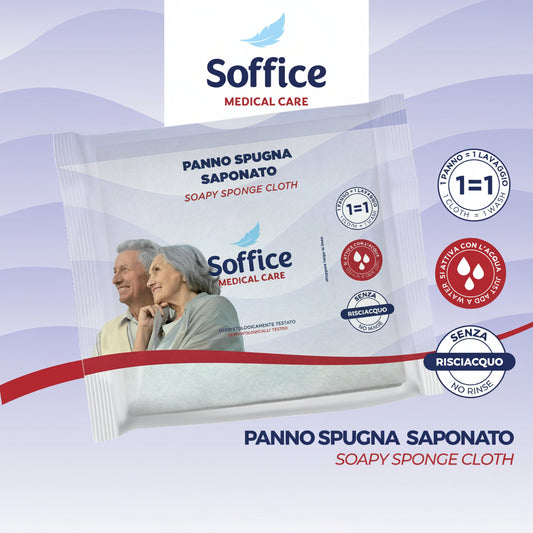 PANNO SPUGNA SAPONATO - 10 pezzi - 12 Confezioni