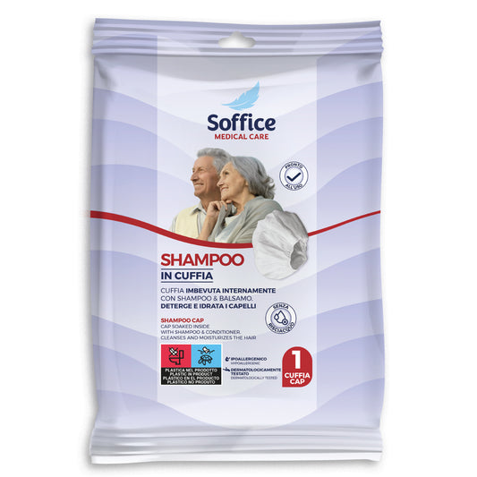 SHAMPOO IN CUFFIA - 1 pezzo - 10 Confezioni